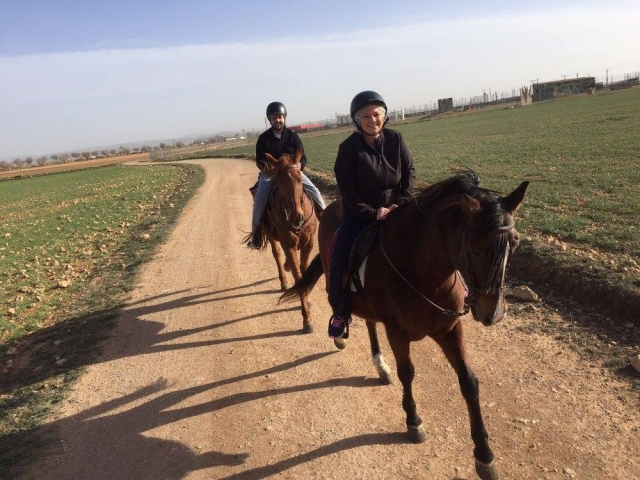 Riding along the way back 